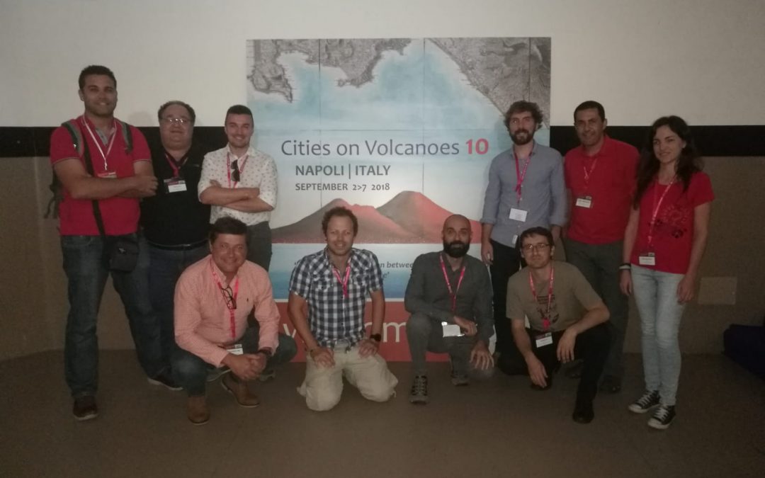 Científicos del INVOLCAN, ITER y AIET participan en “Cities on Volcanoes (CoV)” en Nápoles, Italia.